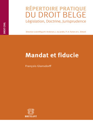 cover image of Mandat et fiducie